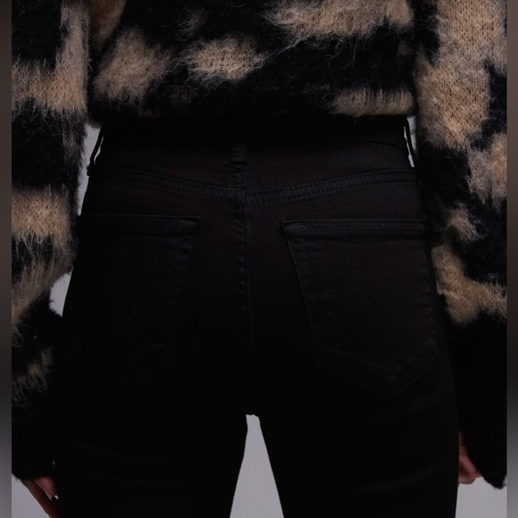 Topshop Jaime Skinny Jeans Raw Hem - Picture 3 of 7